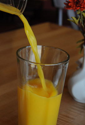 Egglectic Cafe Orange Juice 5725